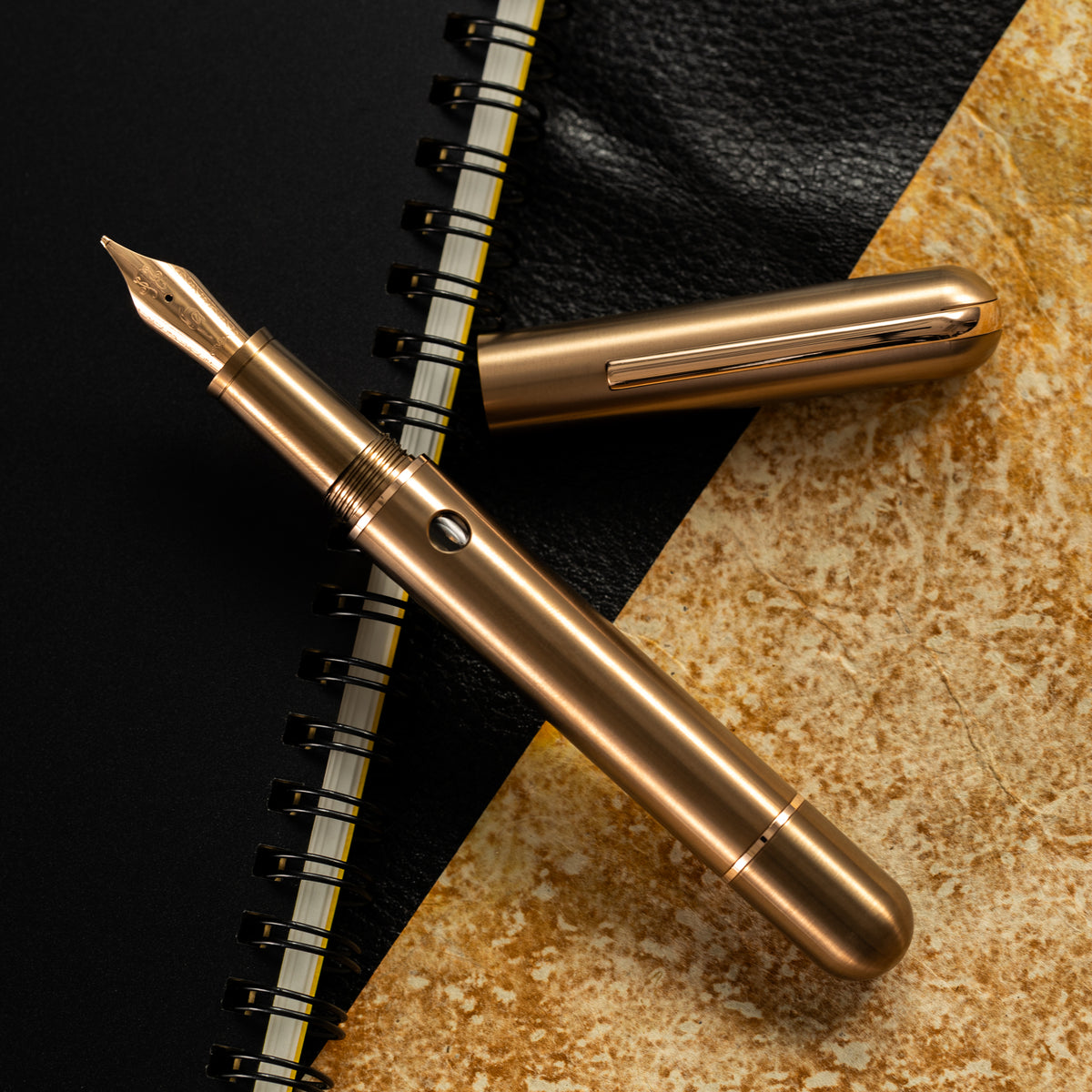 Nahvalur Nautilus Fountain Pen - Ti: Toffee - Pen Boutique Ltd