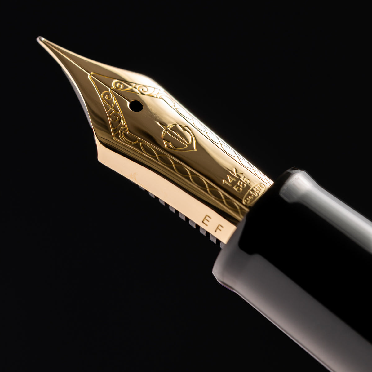 Sailor 1911L Fountain Pen - Black - 14K Gold Trim - Pen Boutique Ltd