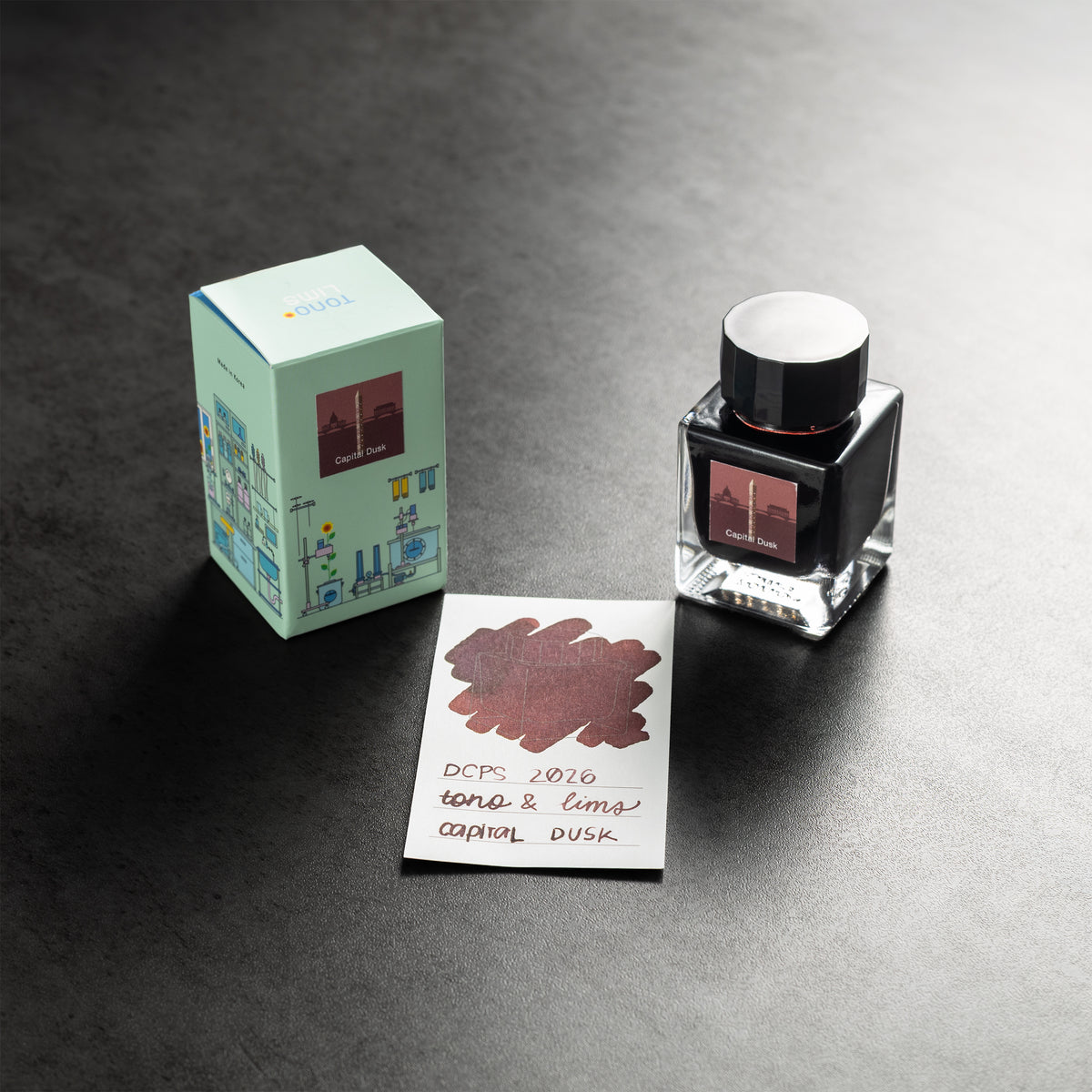 Tono & Lims Ink Bottle - Capital Dusk - 30ml (DC Pen Show Special 2026) - Pen Boutique Ltd