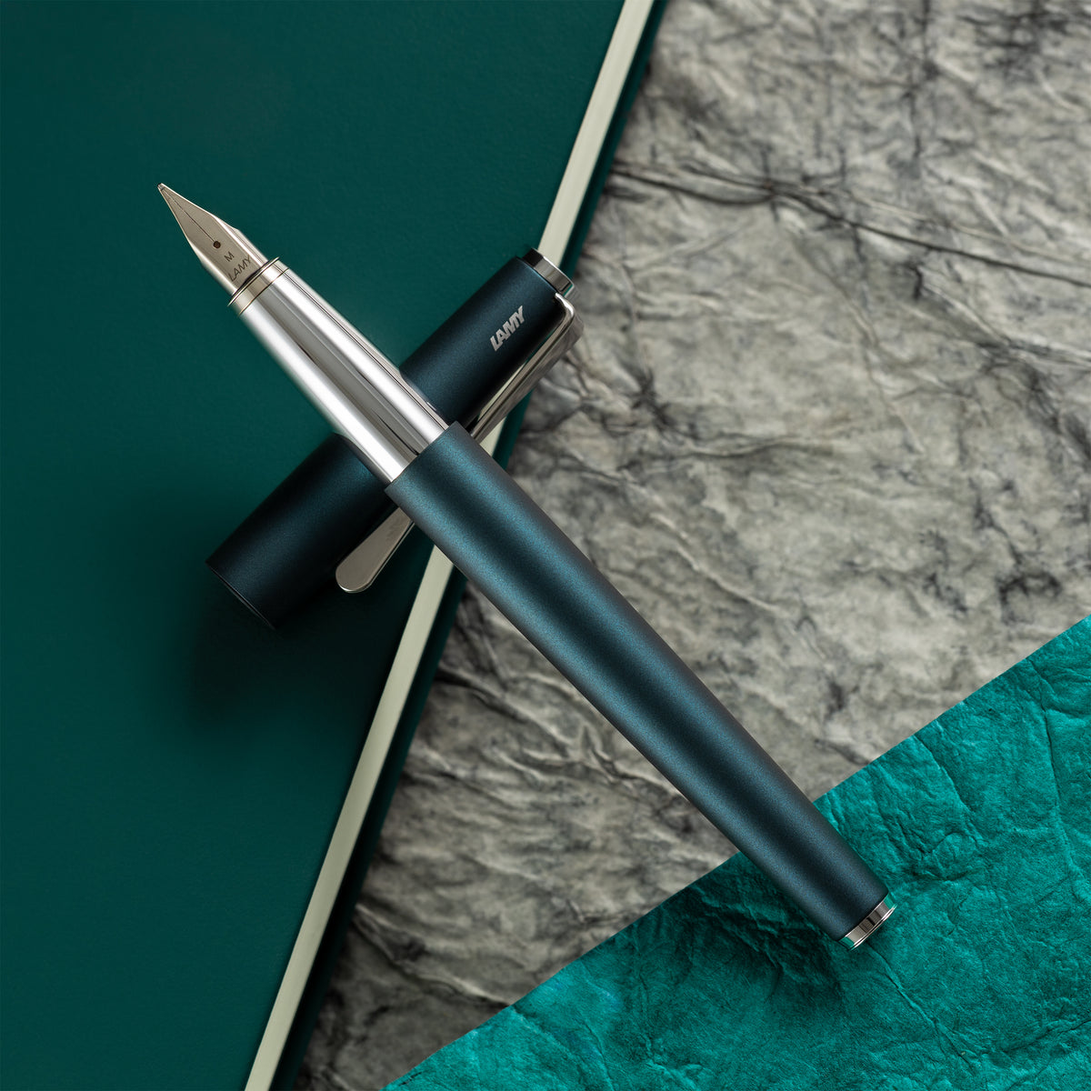 Lamy Studio Fountain Pen - Petrol (Special Edition) - Pen Boutique Ltd