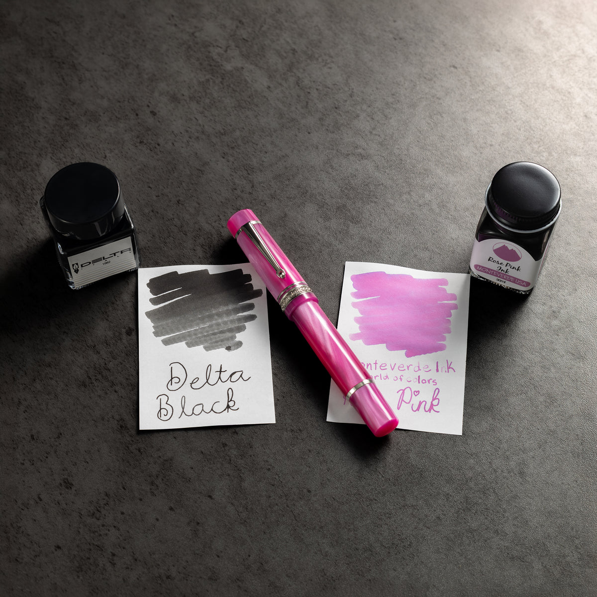 Delta DV Original Fountain Pen - Pink - Pen Boutique Exclusive - Pen Boutique Ltd