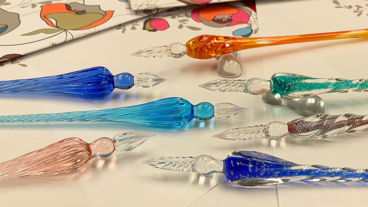 Toys From the Attic - Glass Pen Stand - Pen Boutique Ltd