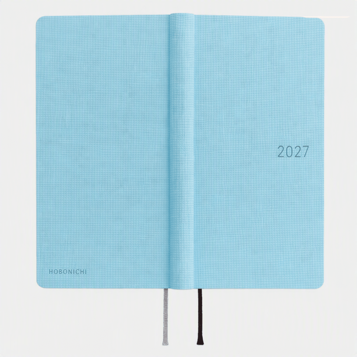 Hobonichi 2027 Mega Light Hardcover English Book - Colors: Sea Glass - Tall & Slim (Weeks - January Start) - Pen Boutique Ltd