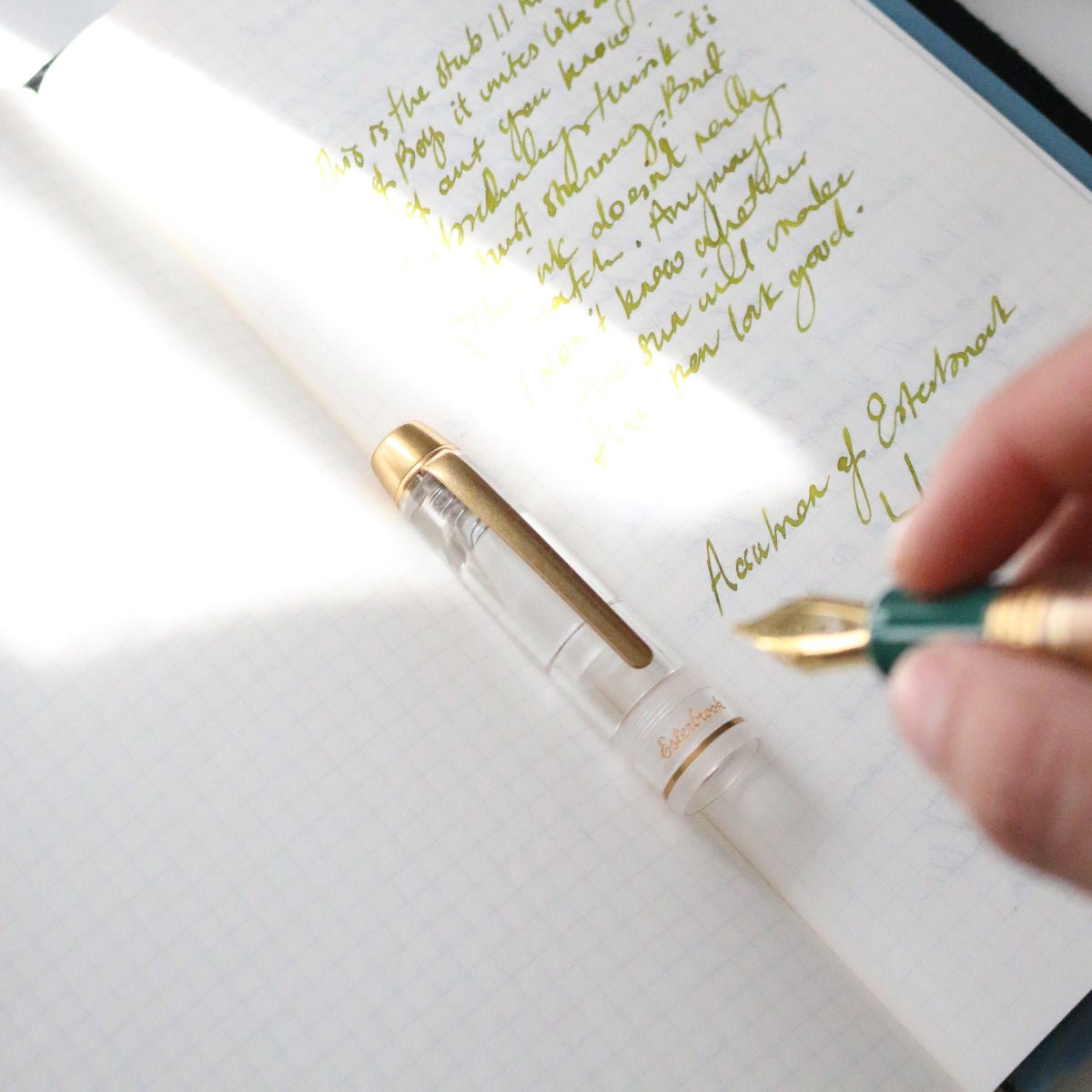 Esterbrook Estie Fountain Pen - Accutron Spaceview - Pen Boutique Ltd