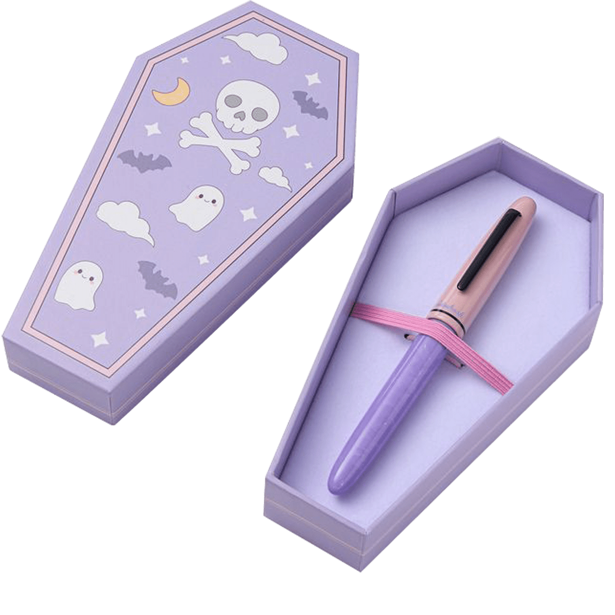 Esterbrook x Sweet Kawaii Design Estie Fountain Pen - Halloween Pastel Purple - Pen Boutique Ltd