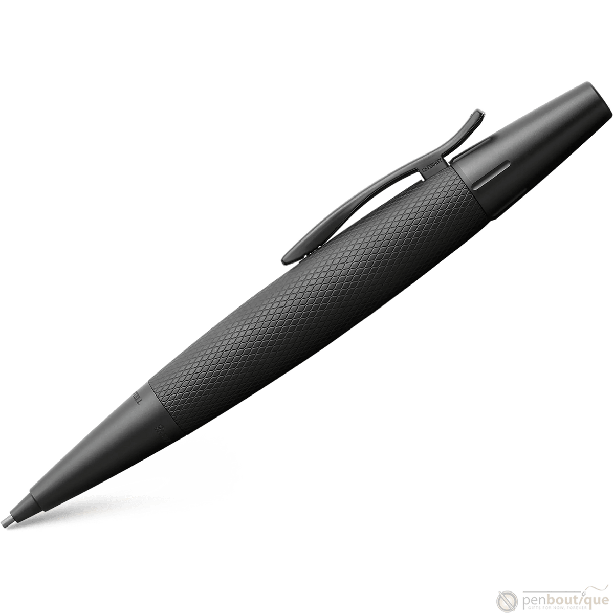 Faber-Castell E-Motion Pure Black Mechanical Pencil - Pen Boutique Ltd