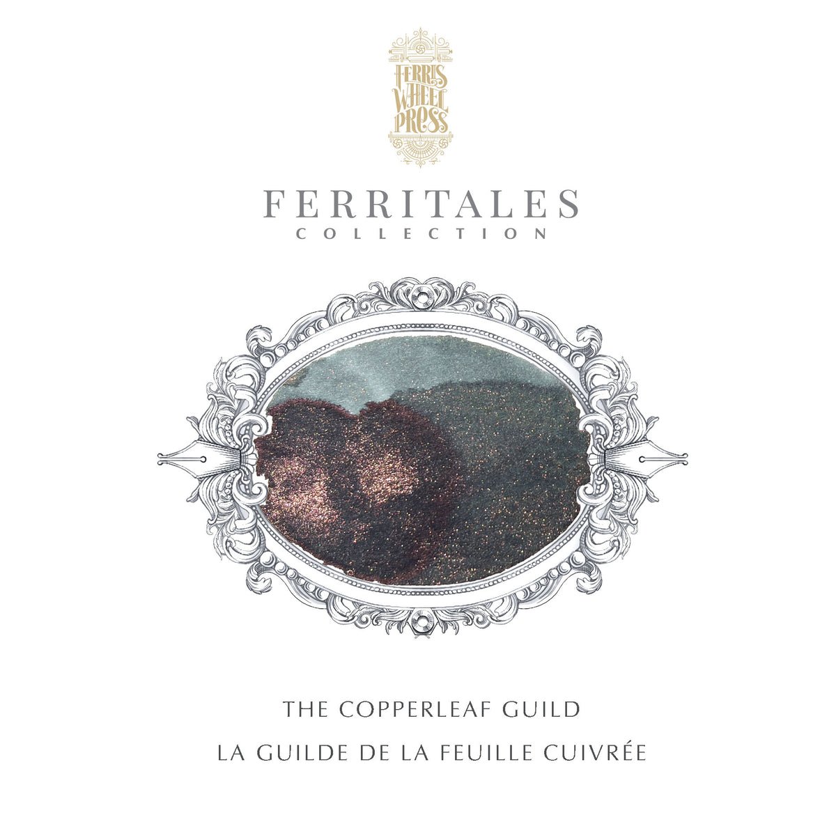 Ferris Wheel Press FerriTales The Book of Knights Ink Bottle - Copperleaf Guild - 20ml - Pen Boutique Ltd