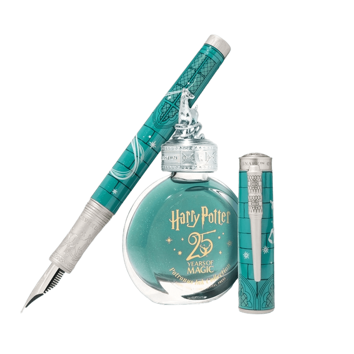 Ferris Wheel Press x WB Harry Potter Limited Masque Fountain Pen and 38ml Ink Set - Severus Snape - Pen Boutique Ltd