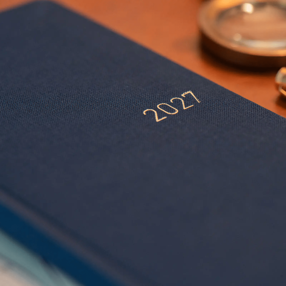 Hobonichi 2027 Mega Light Hard Cover English Book - Colors: Midnight Blue - Tall & Slim (Weeks - January Start) - Pen Boutique Ltd