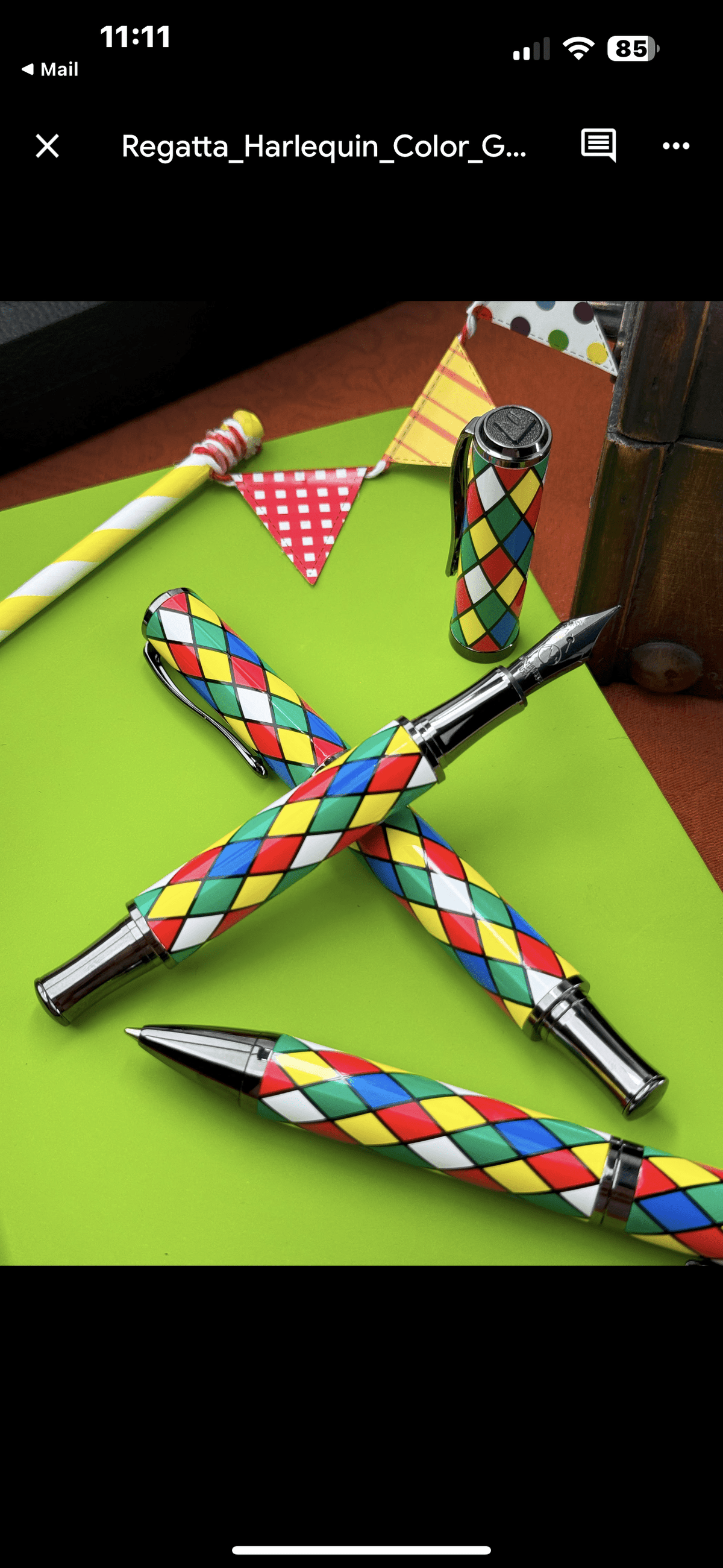 Monteverde Regatta Fountain Pen - Harlequin 2.0 - Pen Boutique Ltd