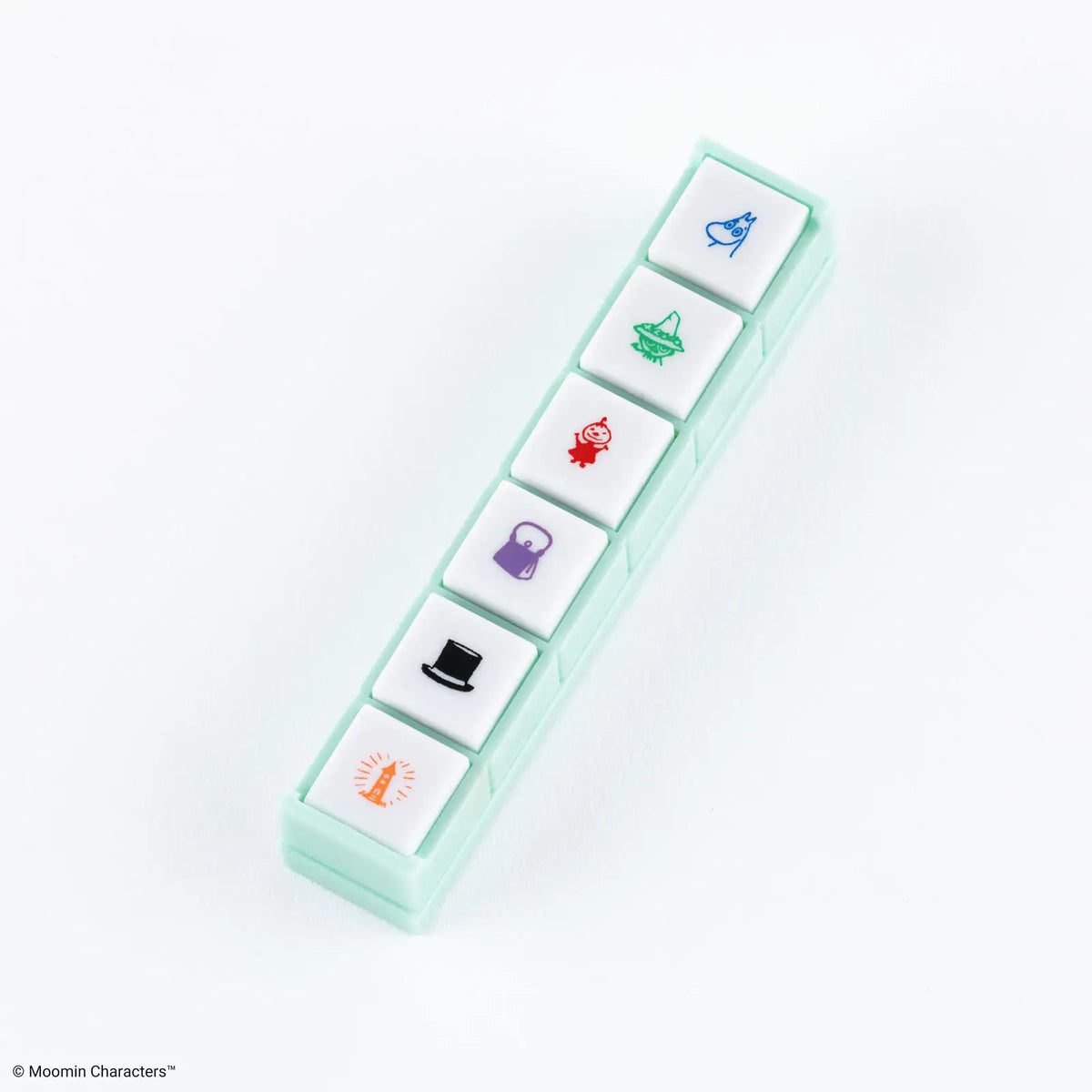 Kodomo no Kao x Hobonichi Push-Button Stamp - Moomin: Pochitto6 - Pen Boutique Ltd