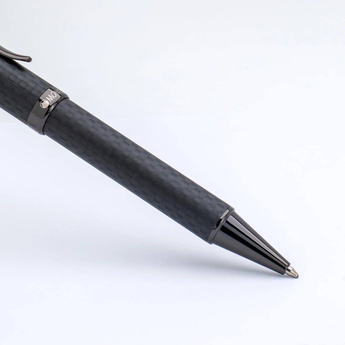 Monteverde Innova Ballpoint Pen Notebook Set - Carbon Fiber - Gunmetal - Pen Boutique Ltd