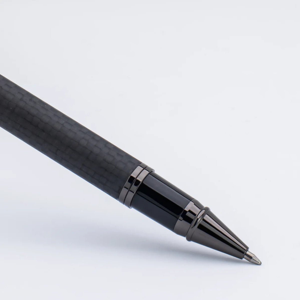 Monteverde Innova Rollerball Pen Notebook Set - Carbon Fiber - Gunmetal - Pen Boutique Ltd