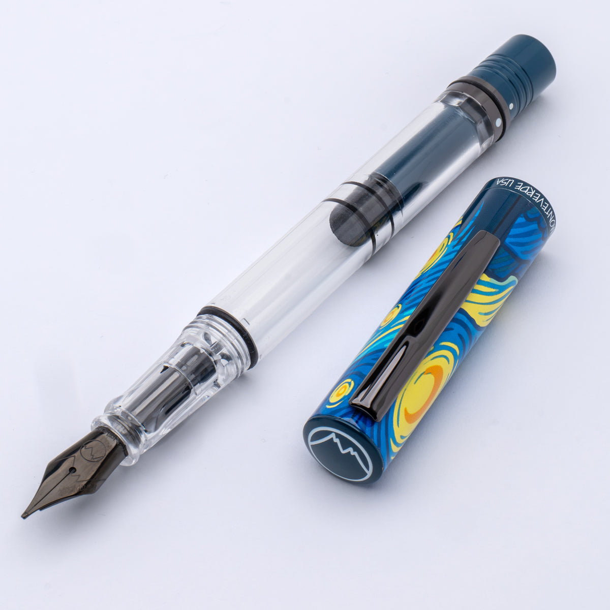 Monteverde MP1 Fountain Pen - Vincent Van Gogh Starry Night (Numbered Edition) - Pen Boutique Ltd