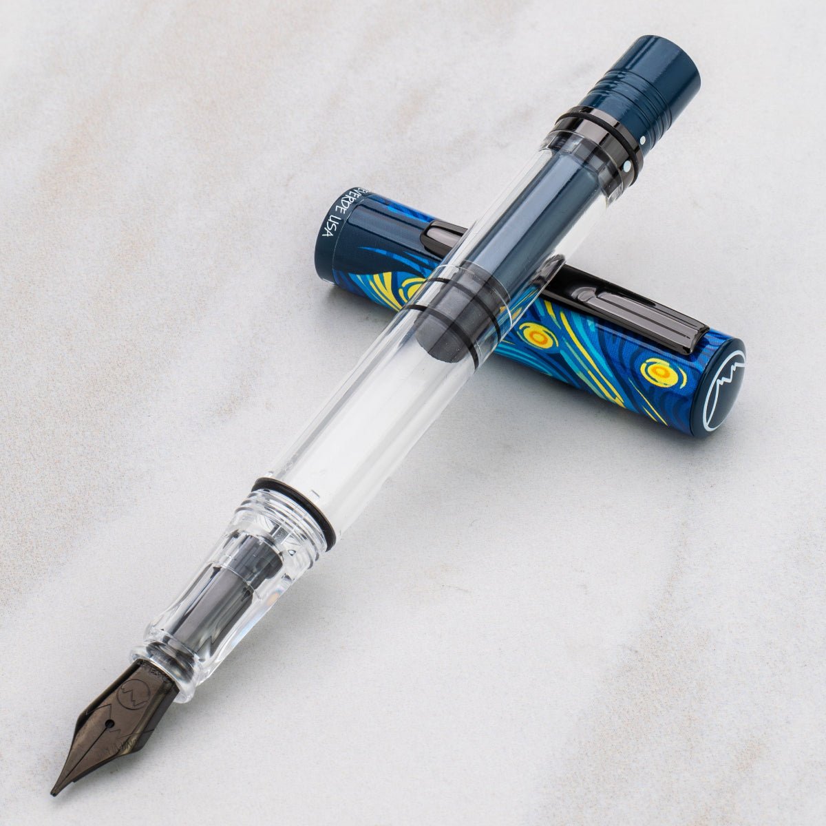 Monteverde MP1 Fountain Pen - Vincent Van Gogh Starry Night (Numbered Edition) - Pen Boutique Ltd
