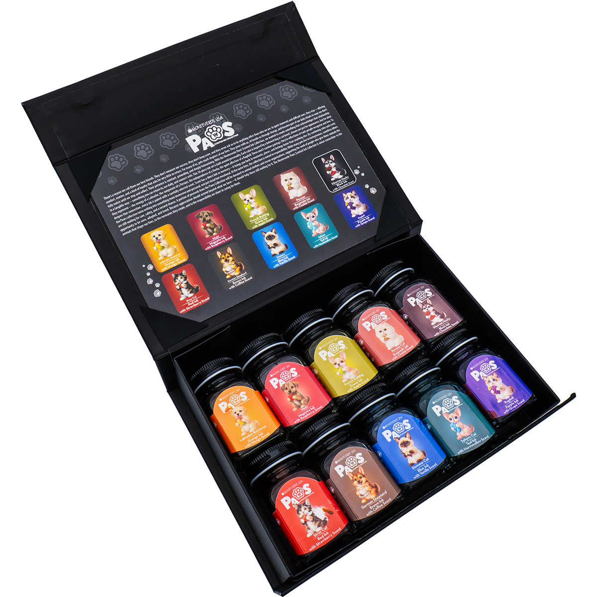 Monteverde Scented Ink Set - Paws - Pen Boutique Ltd