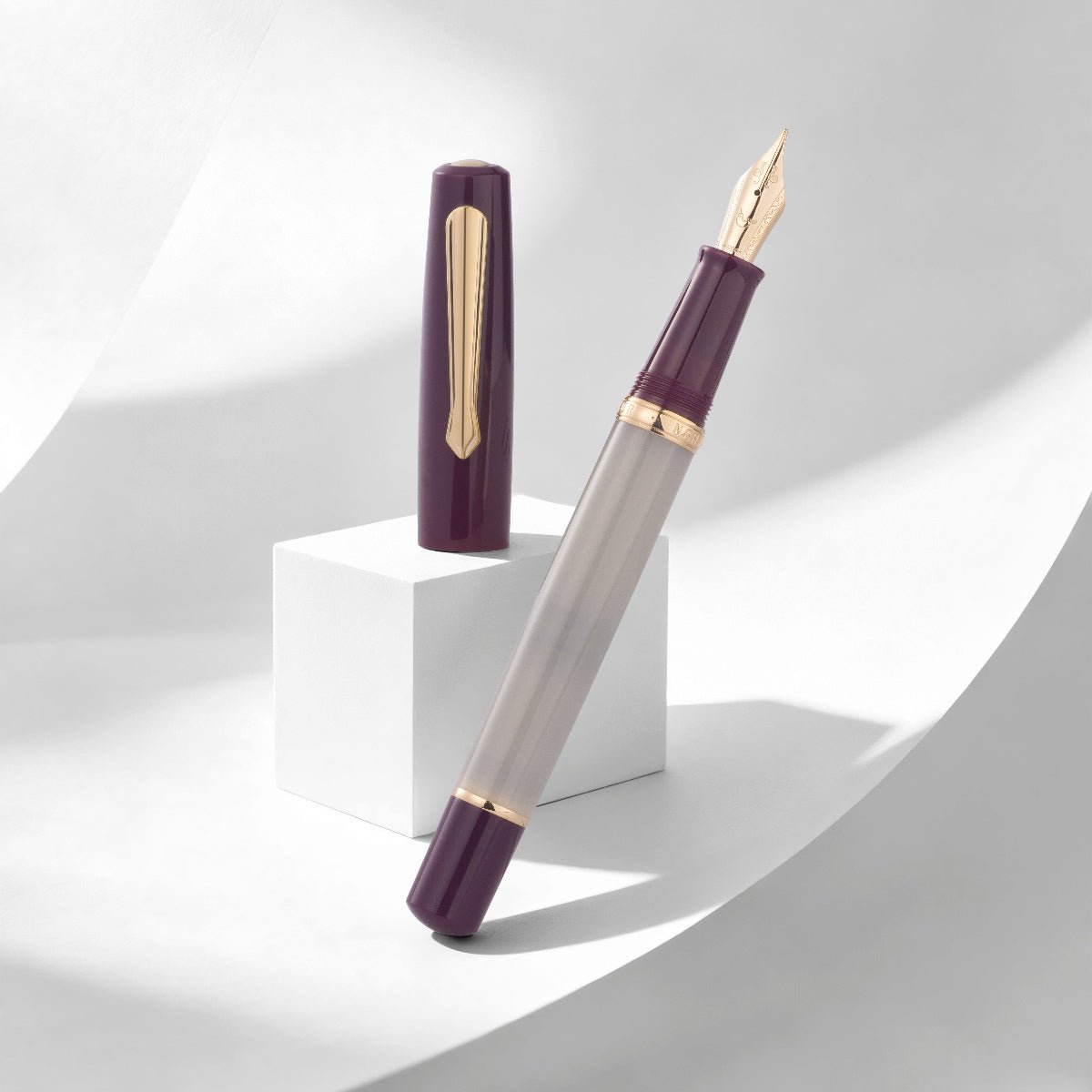 Nahvalur Original Fountain Pen - Violet Ash - Pen Boutique Ltd