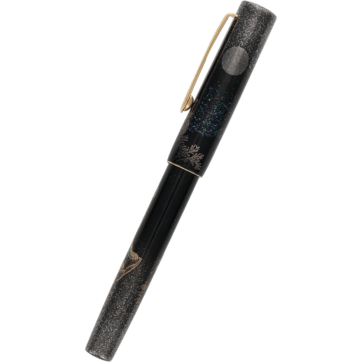 Namiki Fountain Pen - Maki-e Chinkin Wolf Moon (2026 Limited Edition) - Pen Boutique Ltd