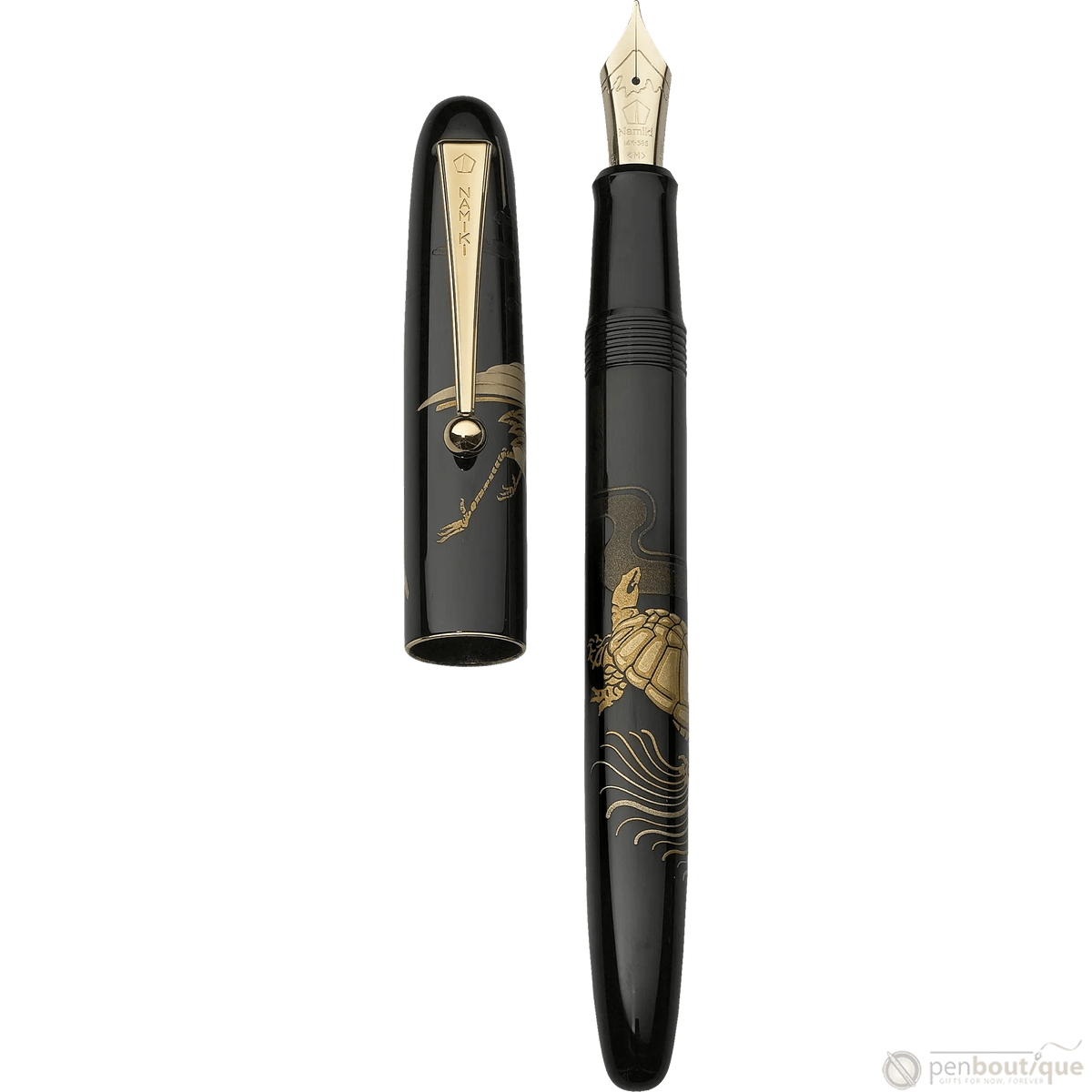 Namiki Nippon Art Fountain Pen - Crane and Turtle - Pen Boutique Ltd