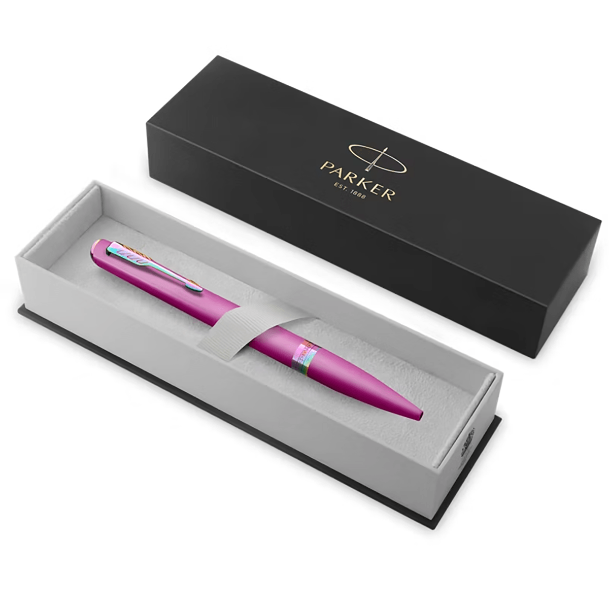 Parker Meridian Ballpoint Pen - Grape - Rainbow Trim - Pen Boutique Ltd