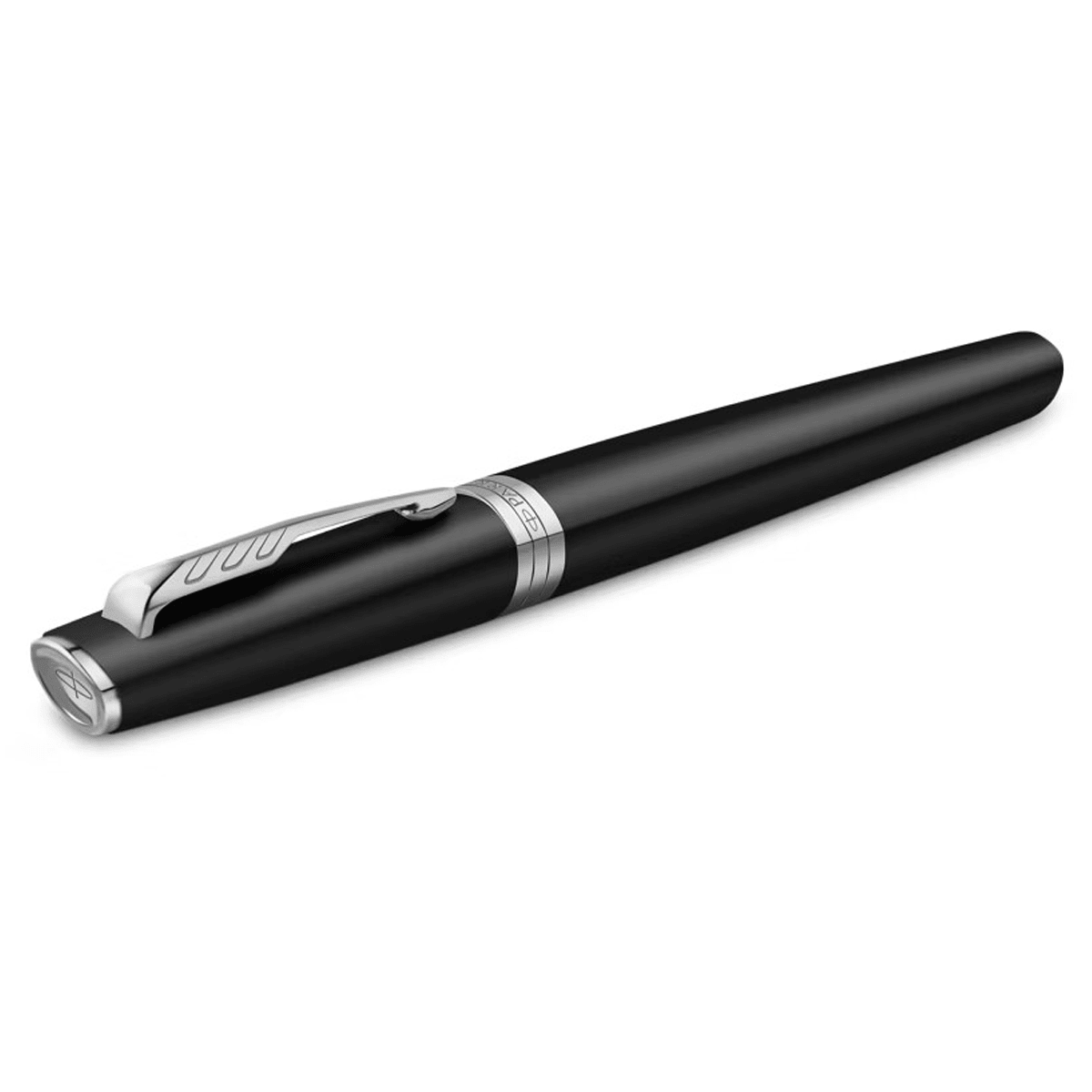 Parker Meridian Rollerball Pen - Matte Black - Chrome Trim - Pen Boutique Ltd