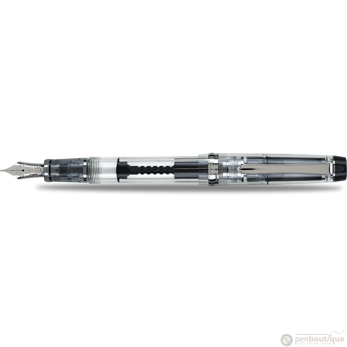Pilot Heritage 92 Fountain Pen - Clear - Pen Boutique Ltd