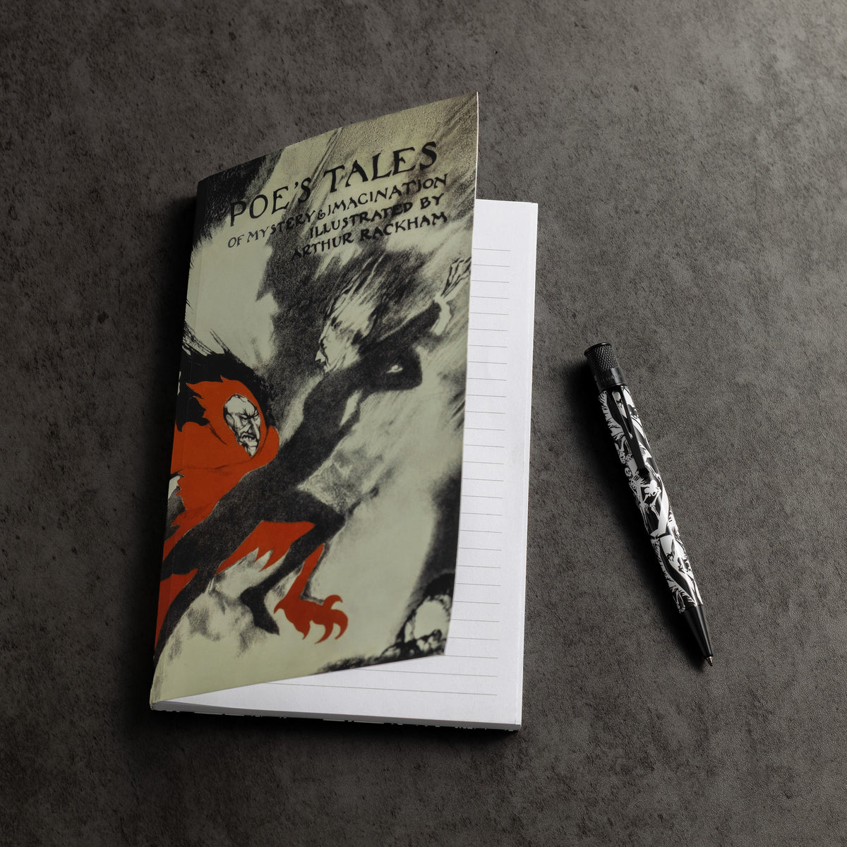 Retro 51 x Pen Boutique Classic Denik Notebook - Poe's Tales of Mystery and Imagination - Pen Boutique Ltd