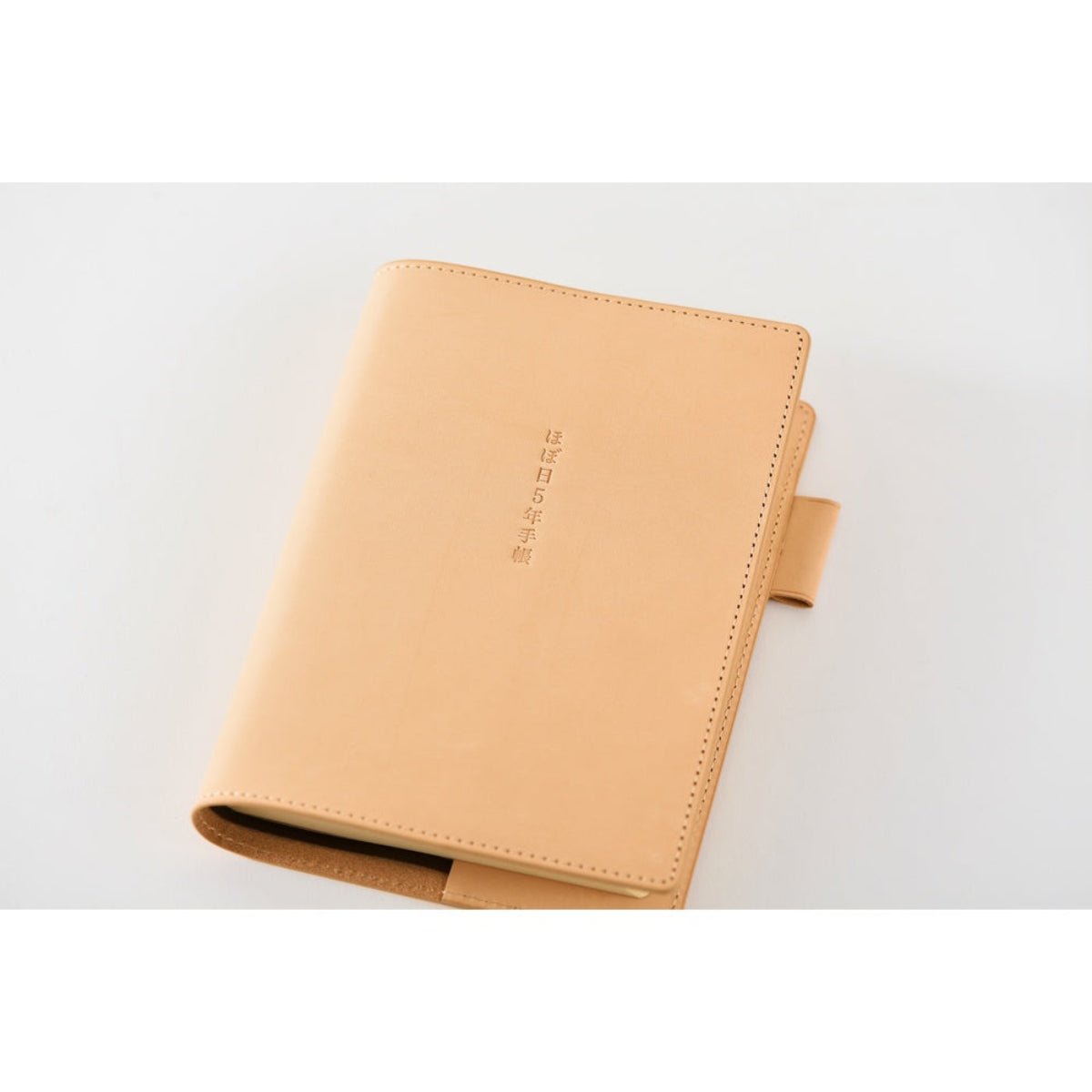 Hobonichi 5-Year Techo Leather Cover - Natural - A6 - Pen Boutique Ltd
