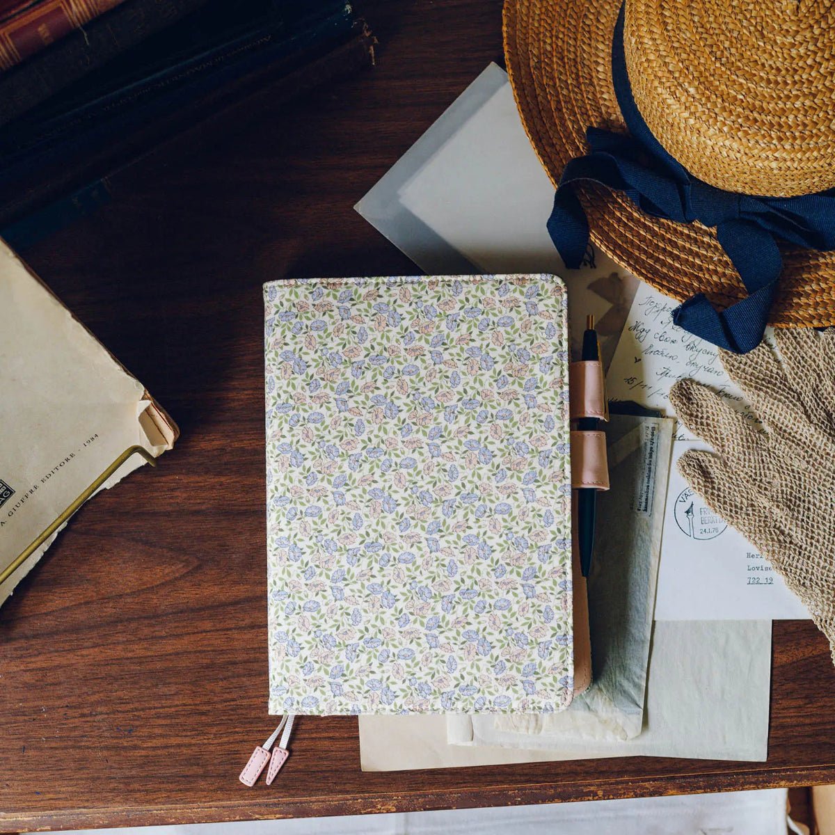 Hobonichi Cousin Cover - Liberty Fabrics: Sasha Kiora - A5 - Pen Boutique Ltd