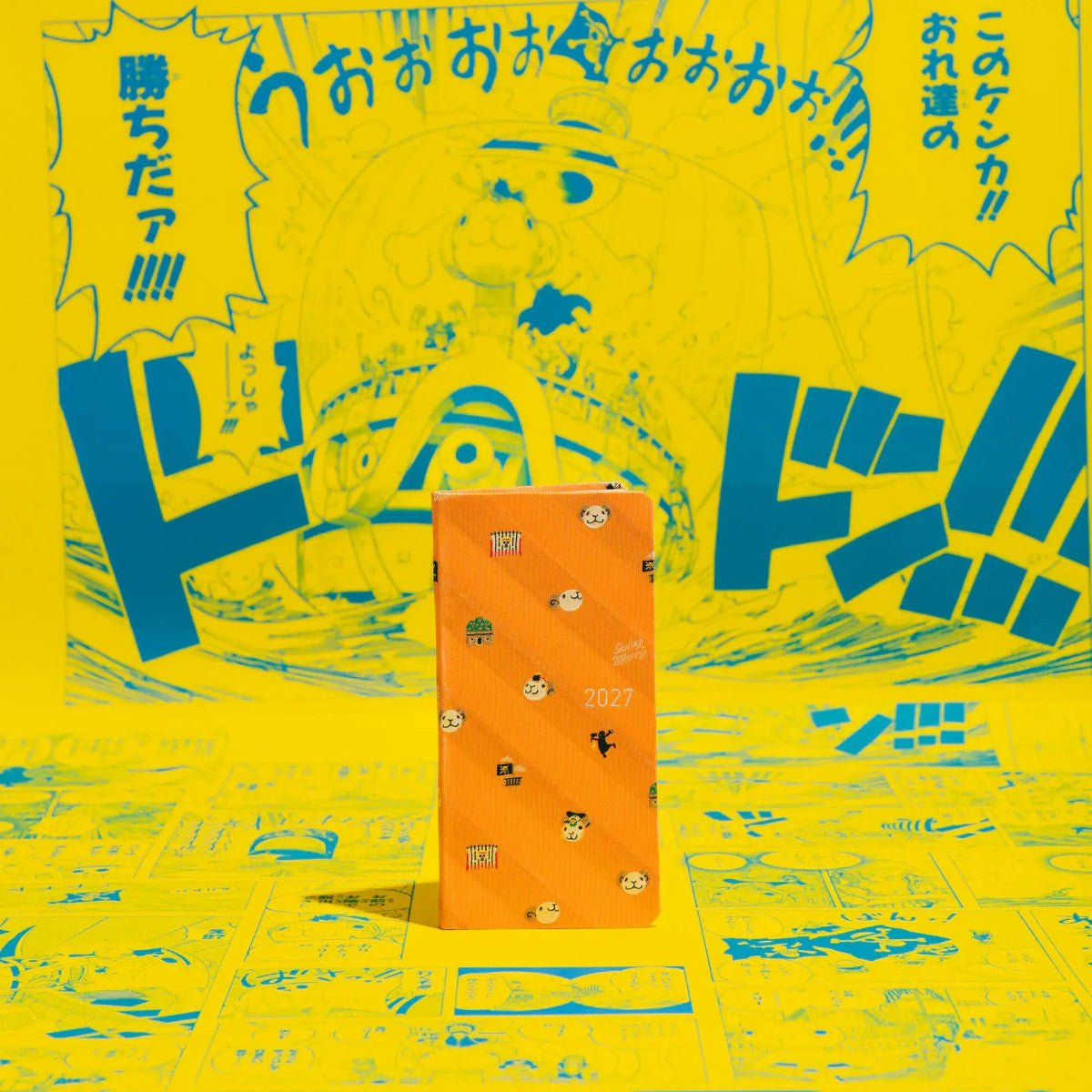 Hobonichi Light Hardcover English Book - ONE PIECE magazine: Very Very Merry! - Tall & Slim (Weeks - Jan Start) - Pen Boutique Ltd