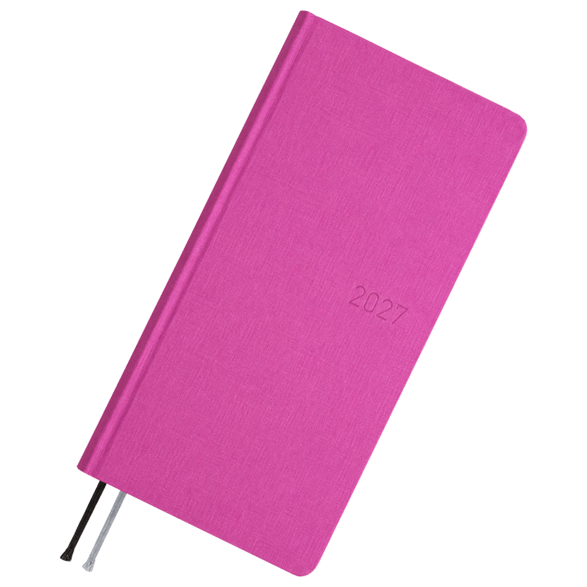 Hobonichi 2027 Mega Light Hard Cover English Book - Colors: Pink Sapphire - Tall & Slim (Weeks - January Start) - Pen Boutique Ltd