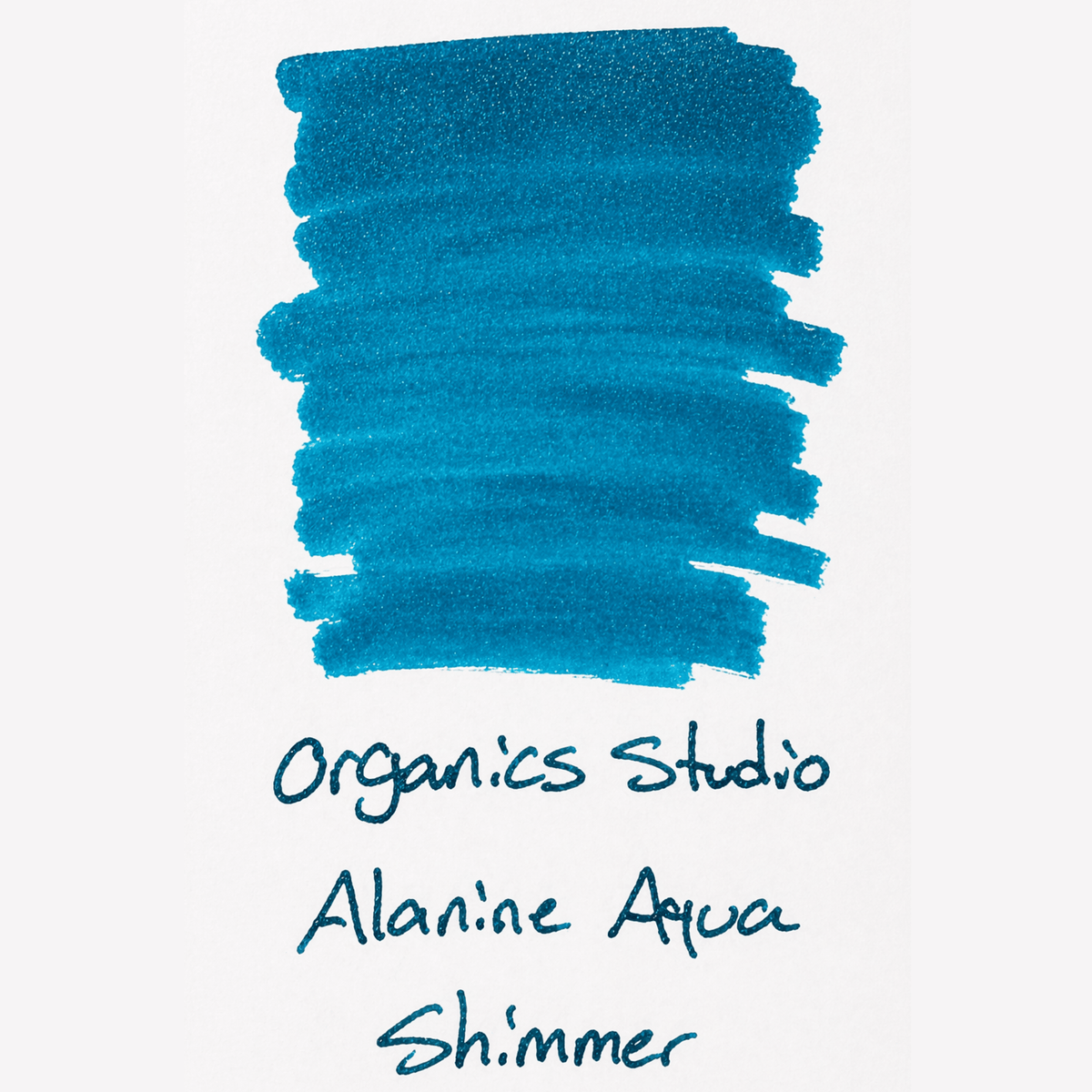 Organics Studio Ink Bottle - Alanine (TEAL SHIMMER) - Pen Boutique Ltd