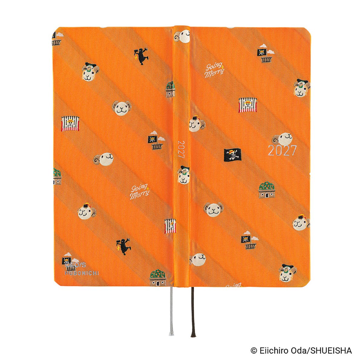 Hobonichi Light Hardcover English Book - ONE PIECE magazine: Very Very Merry! - Tall & Slim (Weeks - Jan Start) - Pen Boutique Ltd