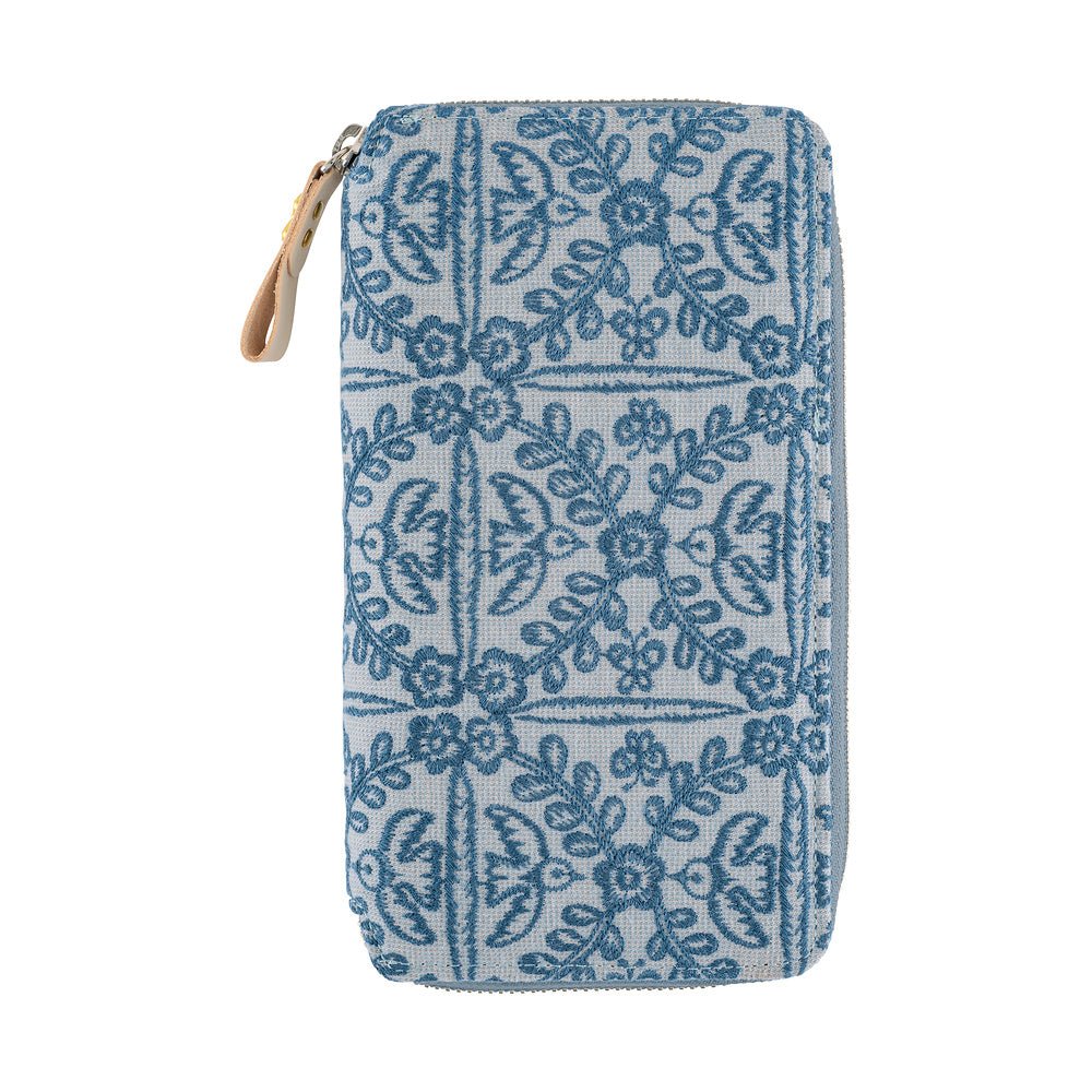 Hobonichi Cover - Minä Perhonen: Felice - Blue - Tall & Slim - Pen Boutique Ltd
