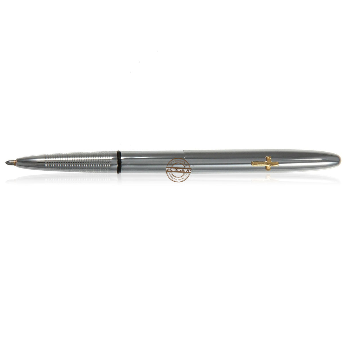 Fisher Space Pen Chrome Bullet with Cross Ballpoint Pen - Pen Boutique Ltd