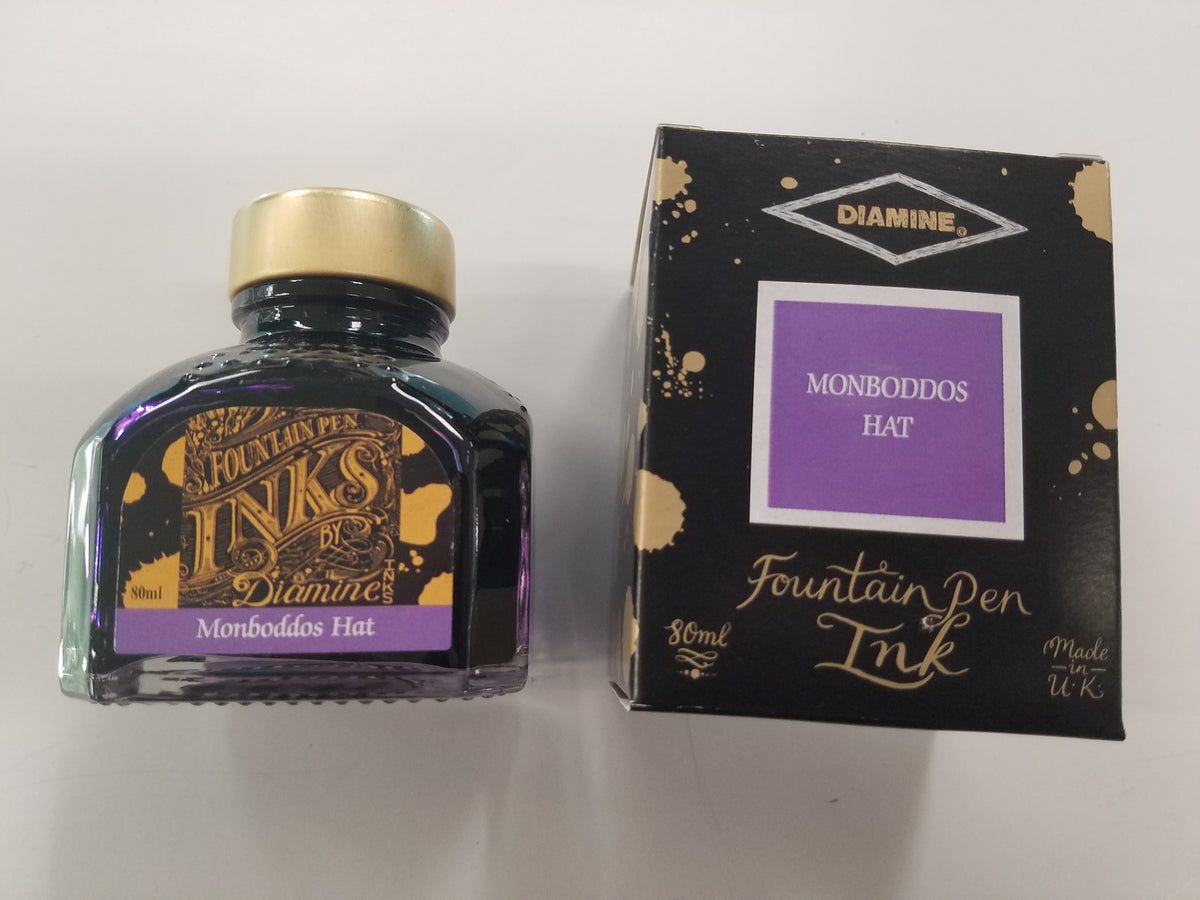 Diamine Ink Bottle - Monboddos Hat - 80ml - Pen Boutique Ltd