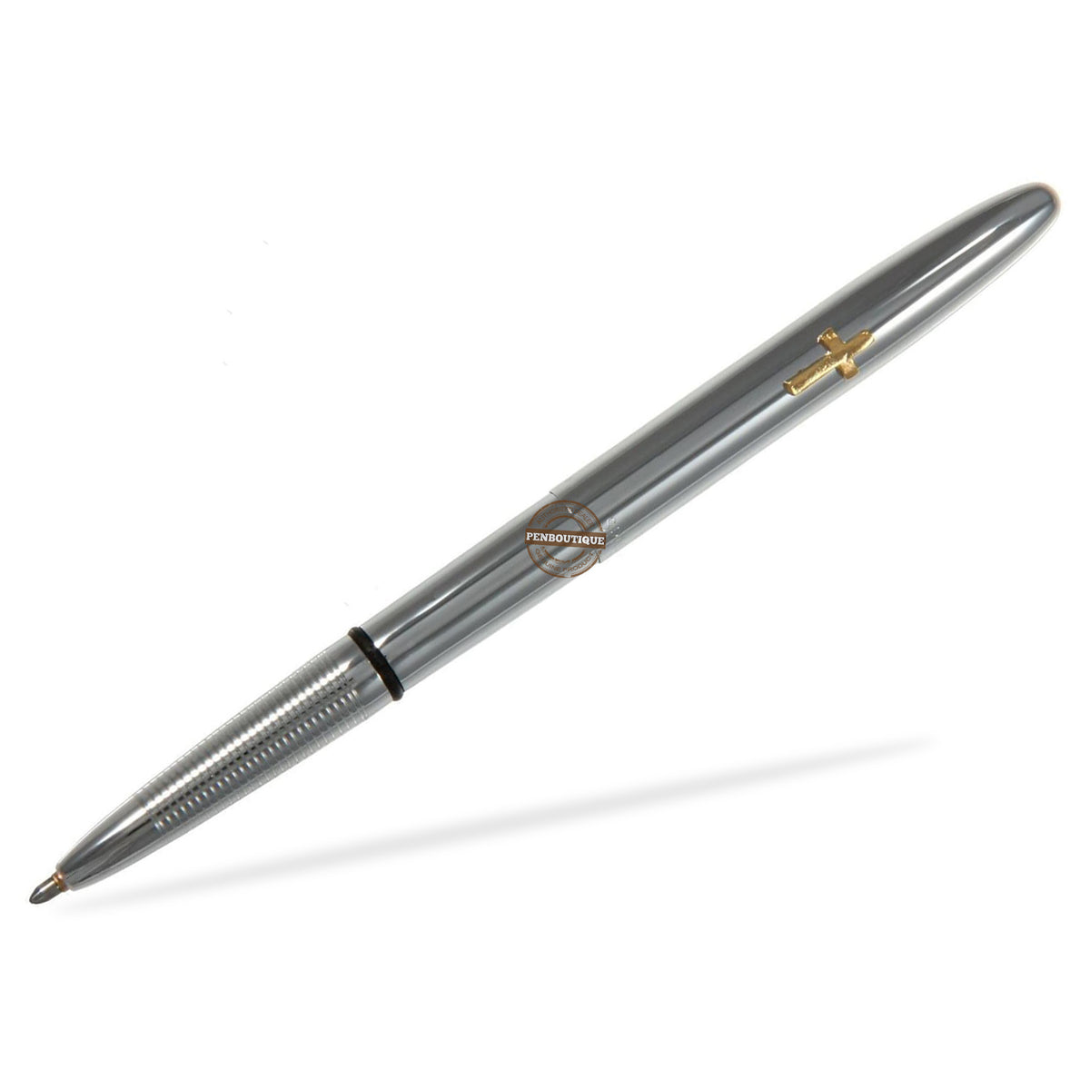 Fisher Space Pen Chrome Bullet with Cross Ballpoint Pen - Pen Boutique Ltd
