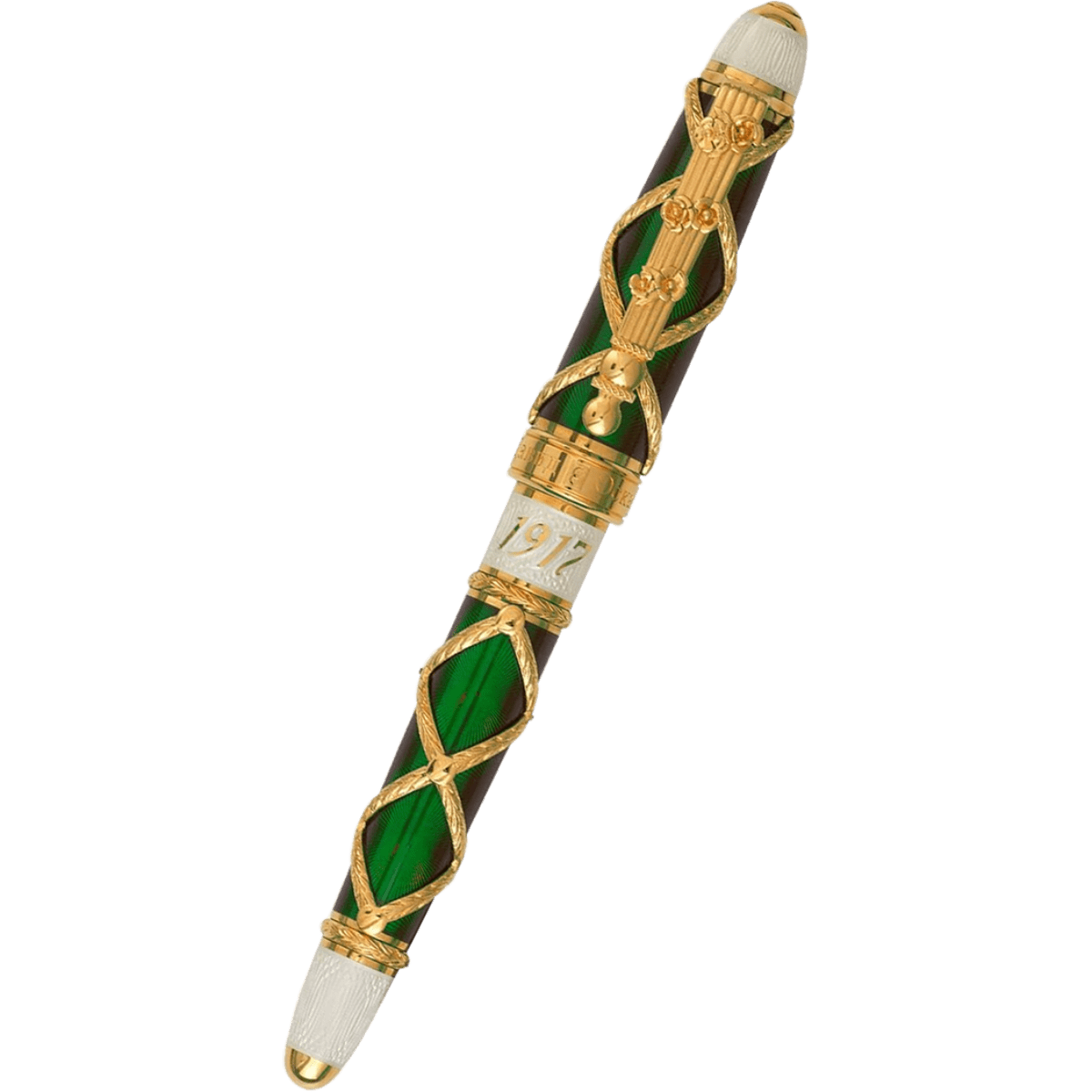 David Oscarson Russian Imperial Emerald Limited Edition Fountain Pen - Pen Boutique Ltd