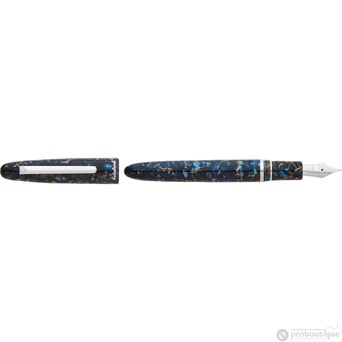 Esterbrook Estie Fountain Pen - Nouveau Bleu - Palladium Trim - Pen Boutique Ltd
