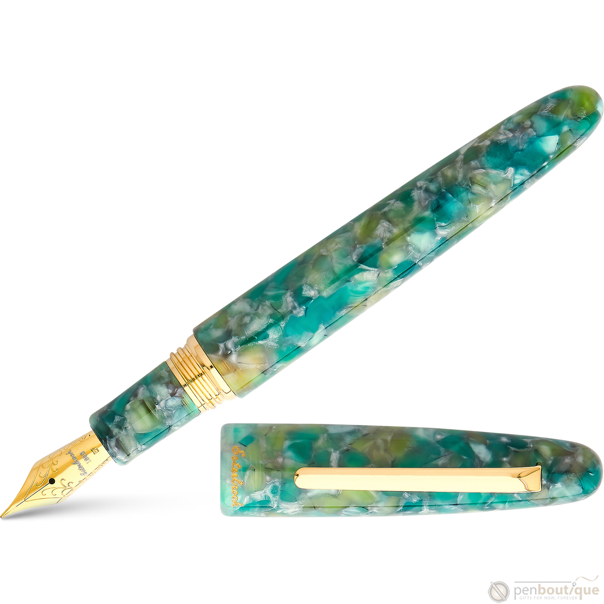 Esterbrook Estie Fountain Pen - Sea Glass - Pen Boutique Ltd