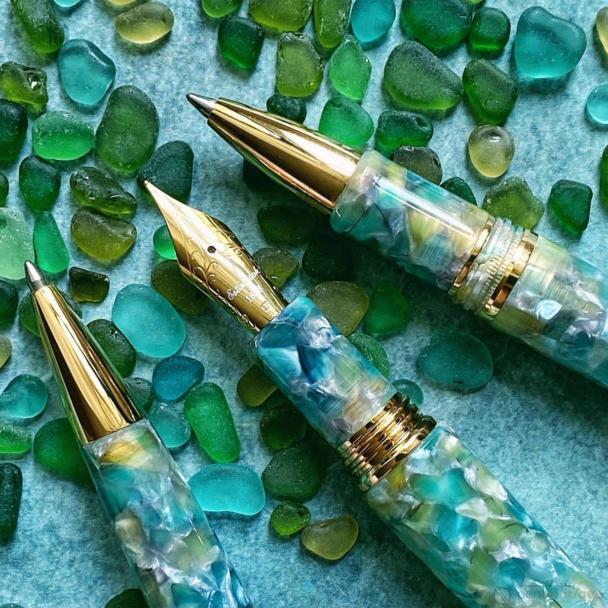 Esterbrook Estie Fountain Pen - Sea Glass - Pen Boutique Ltd