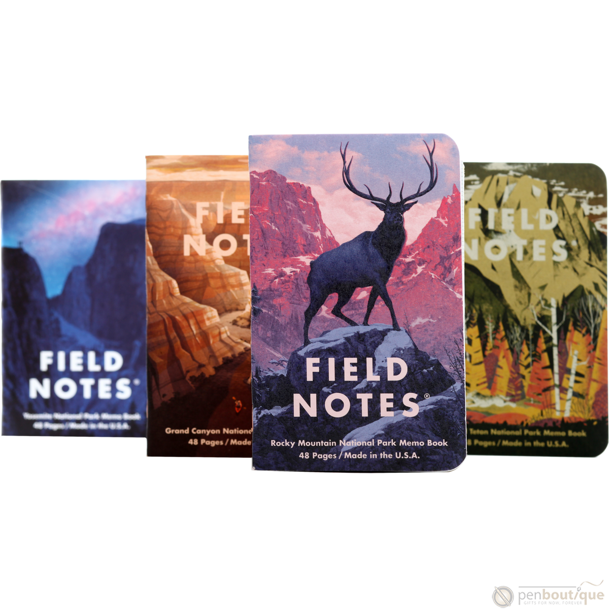 Field Notes Summer National Parks Edition 3-pack 3.5" x 5.5" - Pen Boutique Ltd