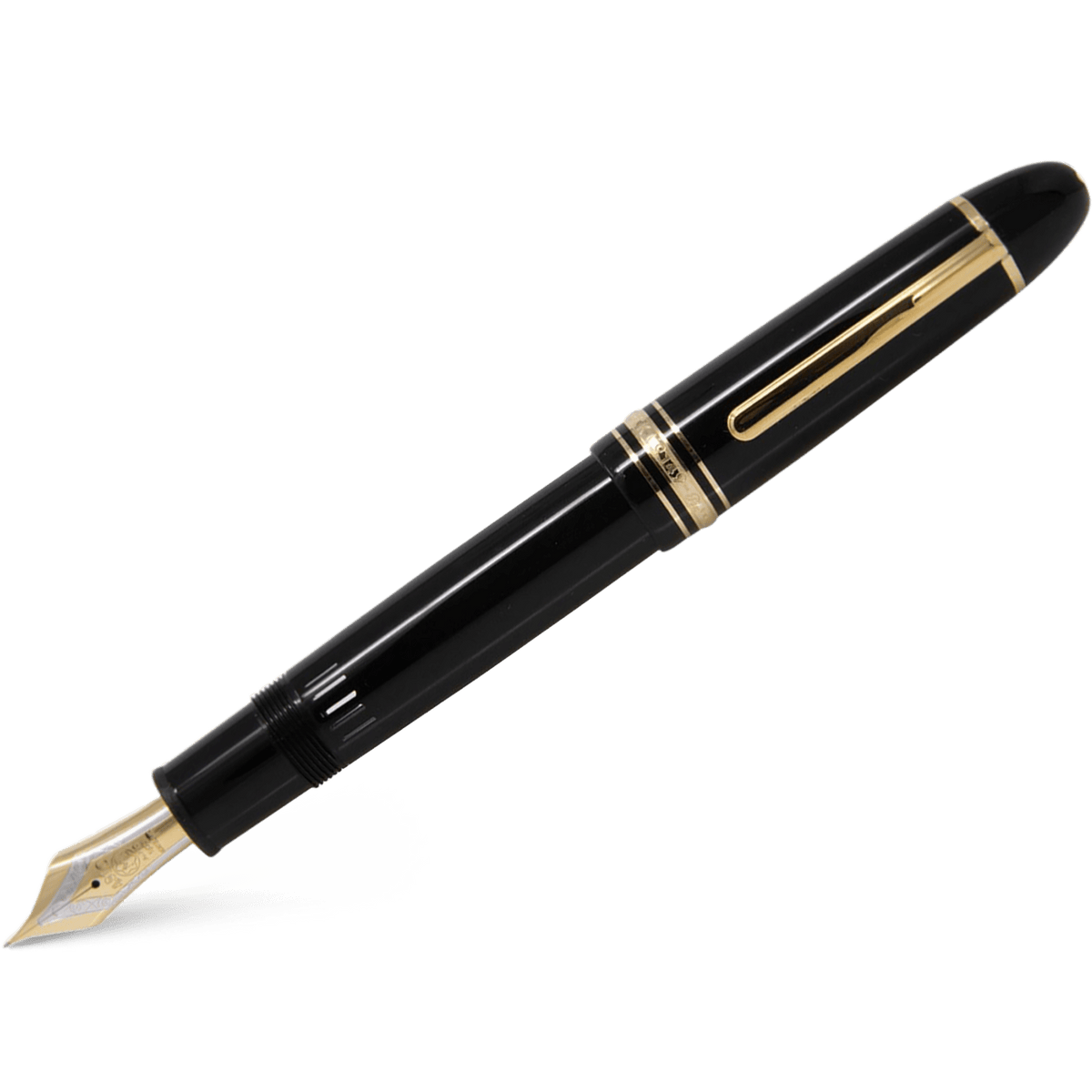 Montblanc Meisterstuck Fountain Pen - 149 Black - Gold Trim - Pen Boutique Ltd