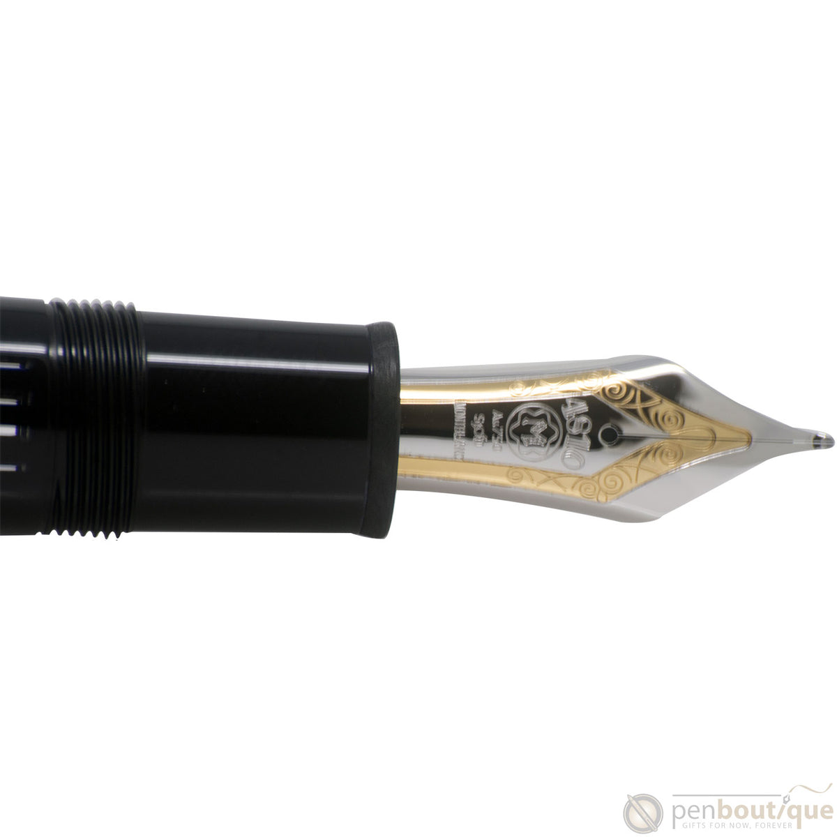 Montblanc Meisterstuck Fountain Pen - 149 Black - Platinum Trim - Pen Boutique Ltd
