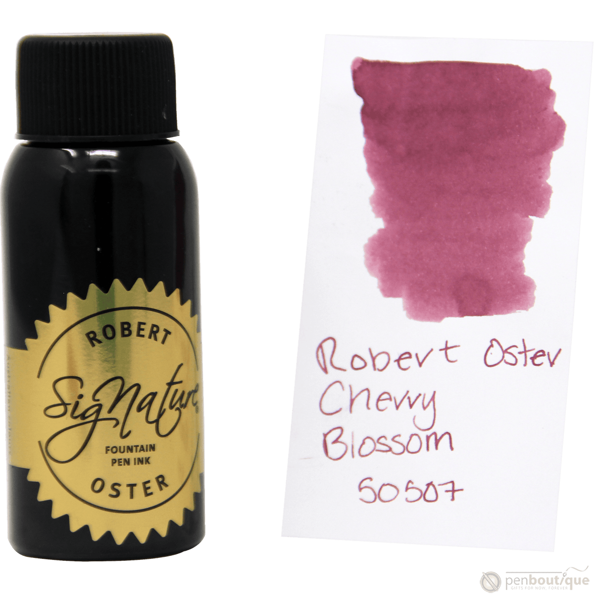 Robert Oster Signature Ink Bottle - Cherry Blossom - 50ml - Pen Boutique Ltd