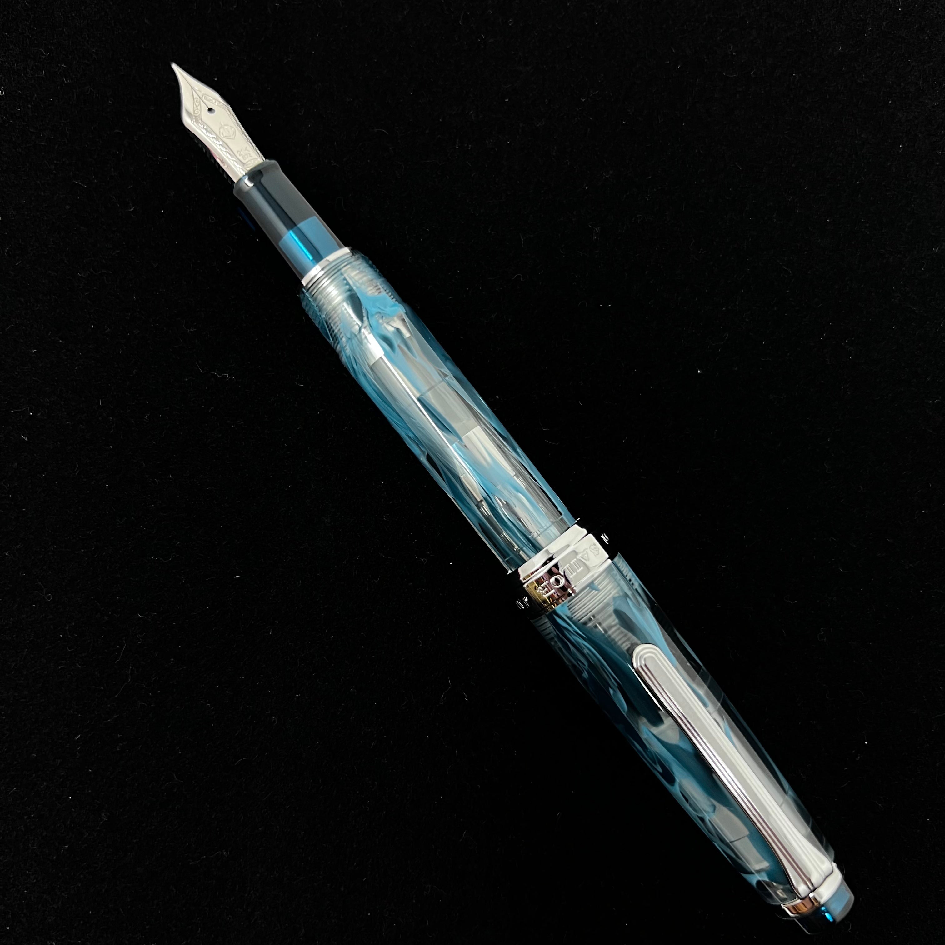 Sailor Professional Gear Fountain Pen - Veilio Blue Green - Standard (Bespoke Dealer Exclusive)-Pen Boutique Ltd