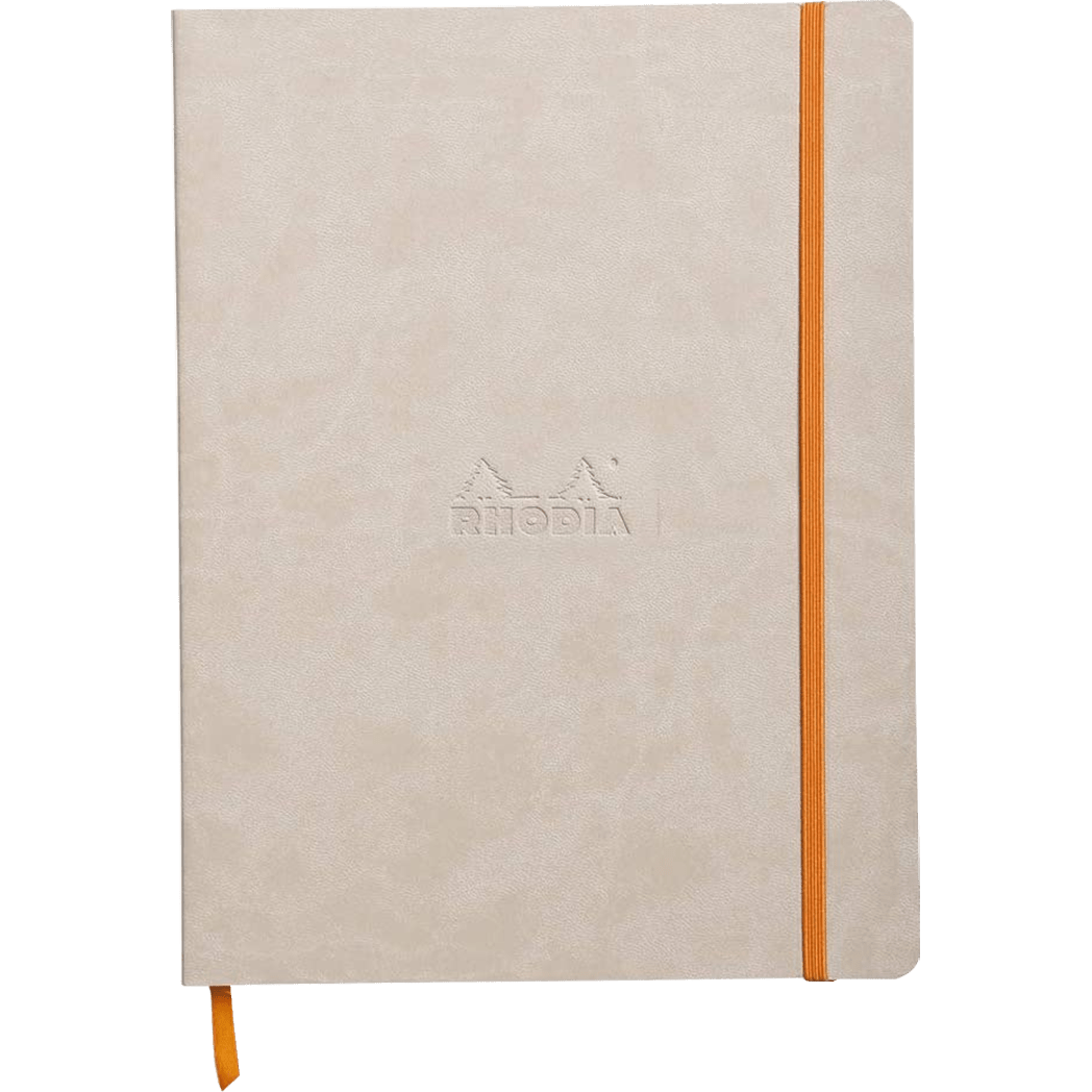 Rhodia Rhodiarama Notebook - Soft Cover - Beige - Lined - Pen Boutique Ltd