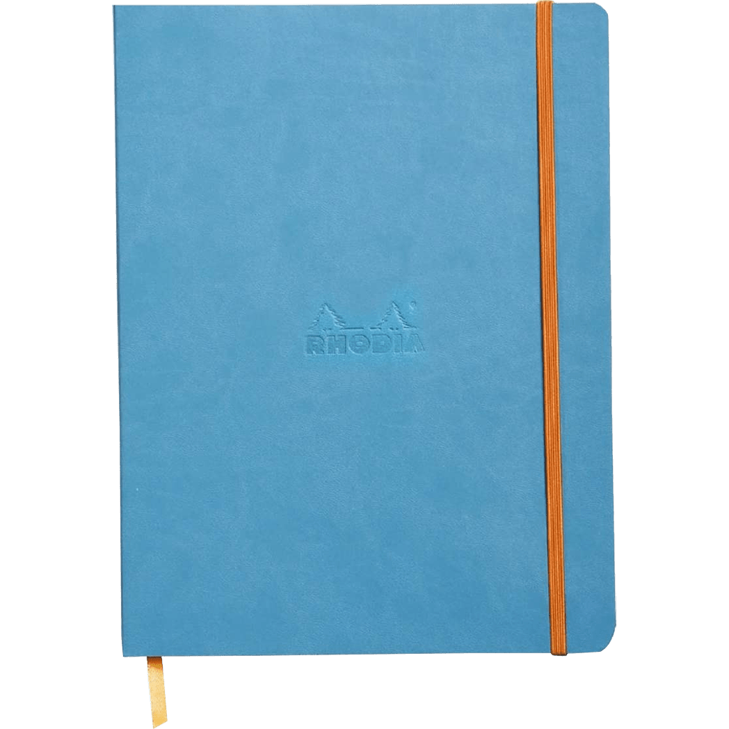 Rhodia Rhodiarama Notebook - Soft Cover - Turquoise - Lined - Pen Boutique Ltd