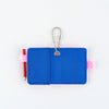 Hobonichi Techo Mini Keychain - Blue Tiny Notebook x Pink Pen Loop - Pen Boutique Ltd