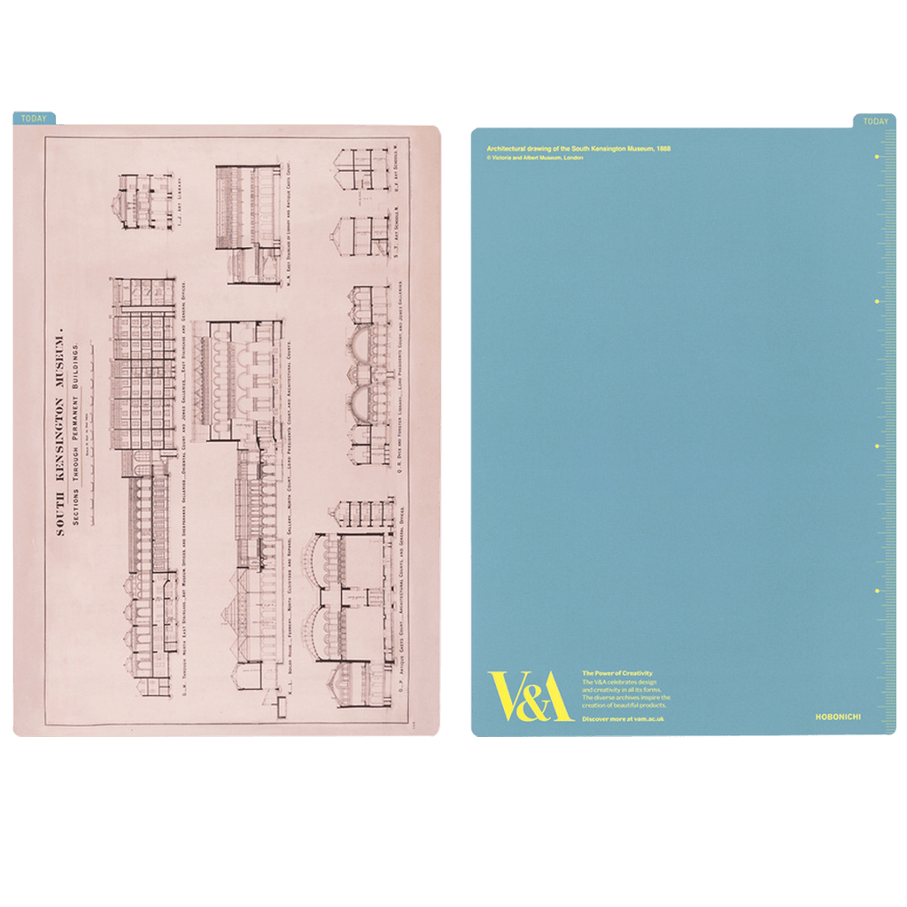 Hobonichi Pencil Board - V&A Series: Architectural Drawing - A5 - Pen Boutique Ltd
